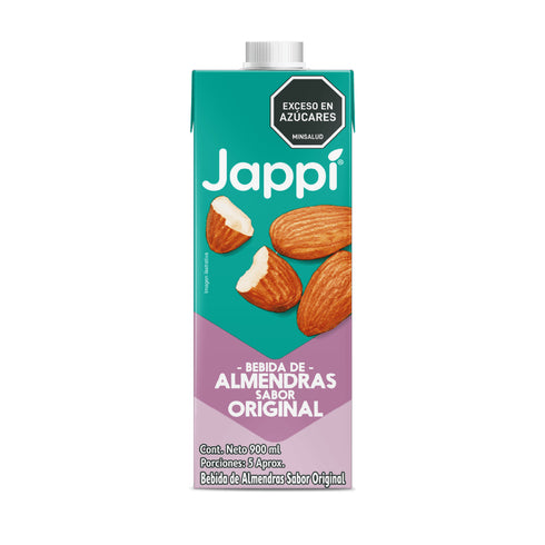 BEBIDA ALMENDRAS JAPPI 900ML ORIGINAL